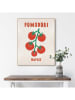 Orangewallz Druk artystyczny "Pomodori di Napoli" w ramce