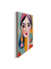 Orangewallz Ingelijste kunstdruk "Vibrant Woman I"