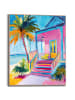 Orangewallz Gerahmter Kunstdruck "Beach Fantasy"