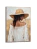 Orangewallz Ingelijste kunstdruk "Summer Contour"