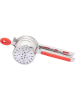 Arthur Martin Kartoffelpresse in Silber/ Rot - (L)32,5 cm