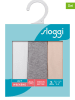 Sloggi 3er-Set: Slips in Weiß/ Grau/ Beige