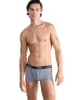 Sloggi 2er Set: Boxershorts in Grau/ Petrol