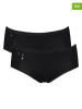 Sloggi 2er Set: Slips in Schwarz