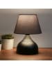 Opviq Lampa stołowa w kolorze antracytowo-czarnym - wys. 32 x Ø 22 cm