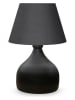 Opviq Tischleuchte in Anthrazit/ Schwarz - (H)32 x Ø 22 cm
