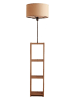 Opviq Lampa stojąca w kolorze jasnobrązowo-beżowym - wys. 150 cm