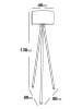 Opviq Standleuchte in Creme/ Hellbraun - (H)138 cm