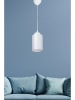 Opviq Lampa wisząca w kolorze białym - wys. 60 x Ø 10 cm