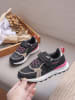 Rock & Joy Sneakers zwart/fuchsia