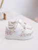 Rock & Joy Sneakers wit/meerkleurig