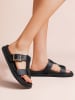 Foreverfolie Slippers zwart