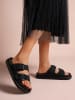 Foreverfolie Slippers zwart