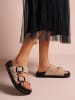 Foreverfolie Pantoletten in Beige