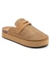 Foreverfolie Clogs lichtbruin