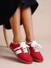 Foreverfolie Sneakers in Rot/ Weiß