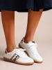 Foreverfolie Sneakers in Weiß/ Braun