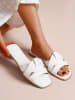 Foreverfolie Slippers wit