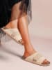Foreverfolie Slippers beige