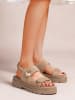 Foreverfolie Sandalen beige