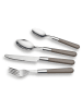 Echtwerk 16tlg. Besteck-Set "Bistro" in Grau