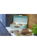 Echtwerk Brotkasten in Hellblau - (B)42 x (H)16,5 x (T)23 cm