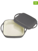 Echtwerk 2tlg. Universalbräter mit Deckel in Grau - (B)25,5 x (H)31 x (T)5 cm