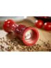Echtwerk 2-delige set: zout- & pepermolen rood - (H)21 x Ø 6 cm