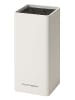 Echtwerk Universeel messenblok "Square" wit - (B)9,5 x (H)22 x (D)9,5 cm