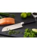 Echtwerk Nóż Santoku w kolorze srebrno-czarnym