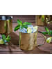 Echtwerk 4-delige set: cocktailbekers goudkleurig - 480 ml