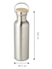 Echtwerk Trinkflasche in Silber - 750 ml