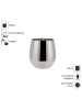 Echtwerk 6er-Set: Weinbecher in Silber - 500 ml