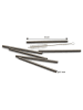 Echtwerk 6-delige set: rietjes zwart - (H)12 cm