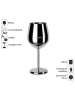 Echtwerk 6er-Set: Weingläser in Silber - 500 ml