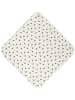Noppies Handdoek met capuchon "Blooming Clover" crème