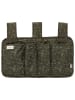 Noppies Organizer w kolorze khaki do łóżeczka dziecięcego - 25 x 43 cm