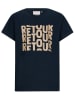Retour Shirt "Gidion" in Dunkelblau