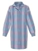 Naturana Nachthemd in Blau/ Rosa