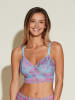 cosabella Bügel-BH in Hellblau/ Pink