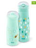NUK 2tlg. Set: Trinkflaschen ''Mini-Me'' in Mint