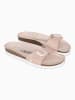 BACKSUN Pantoletten "Paris" in Beige
