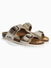BACKSUN Pantoletten "Garda" in Gold