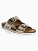 BACKSUN Pantoletten "Garda" in Gold