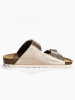 BACKSUN Pantoletten "Garda" in Gold