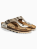 BACKSUN Teenslippers "Singapore" goudkleurig