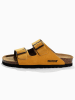 BACKSUN Pantolette "Bali" in Gelb