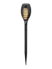 näve Solarne lampy LED (5 szt.) w kolorze czarnym na trzonku - wys. 45 x Ø 6 cm
