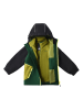 Kamik 3in1-Regenjacke "Silas" in Grün/ Schwarz