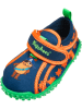 Playshoes Badeschuhe in Blau/ Orange